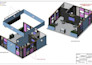 do shop drawings for trade show booth  in vectorworks